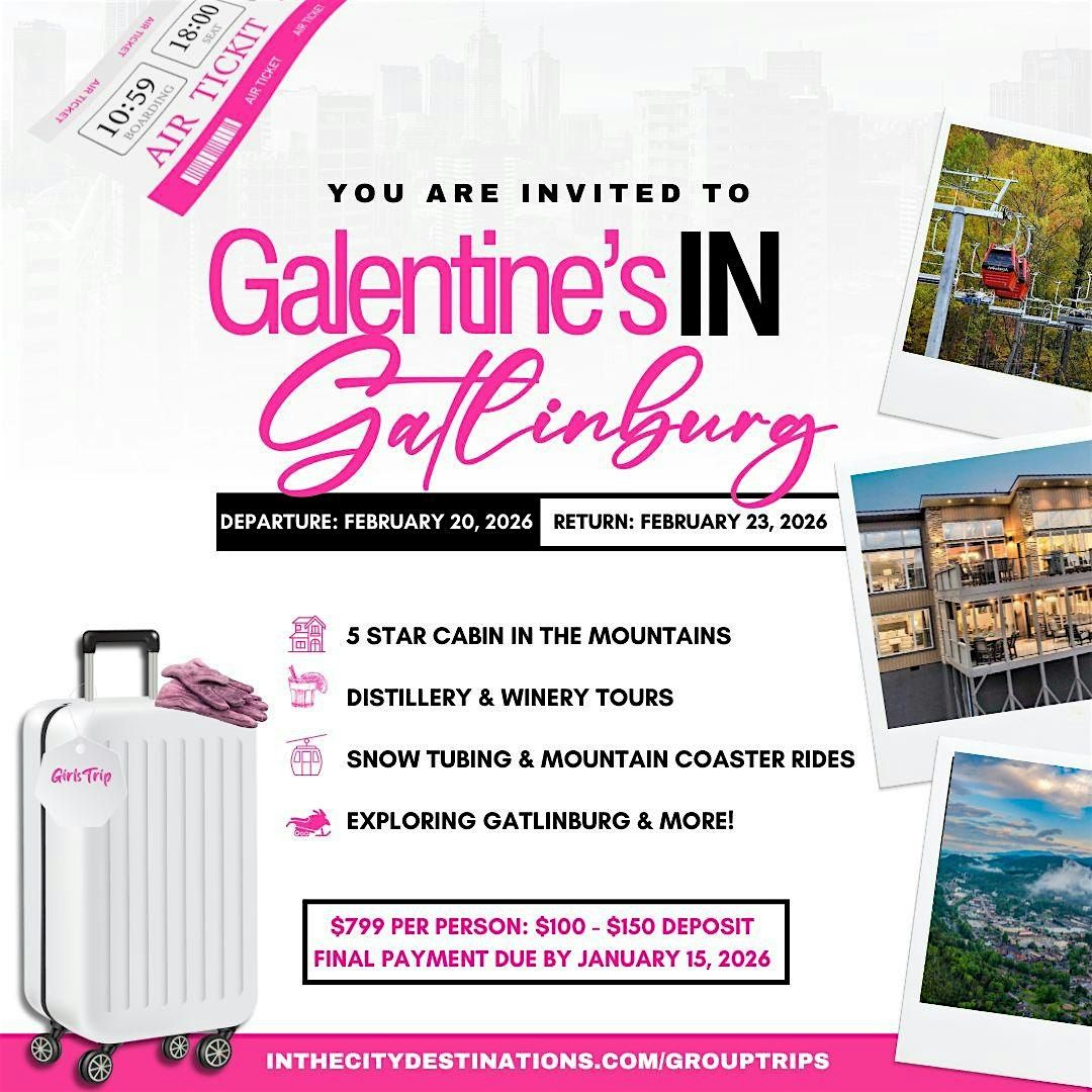 Galentine\u2019s in Gatlinburg Girls Trip