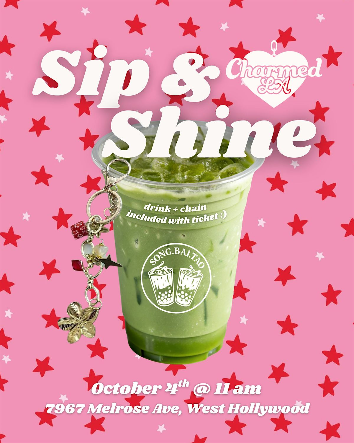 Sip + Shine at Charmed LA!
