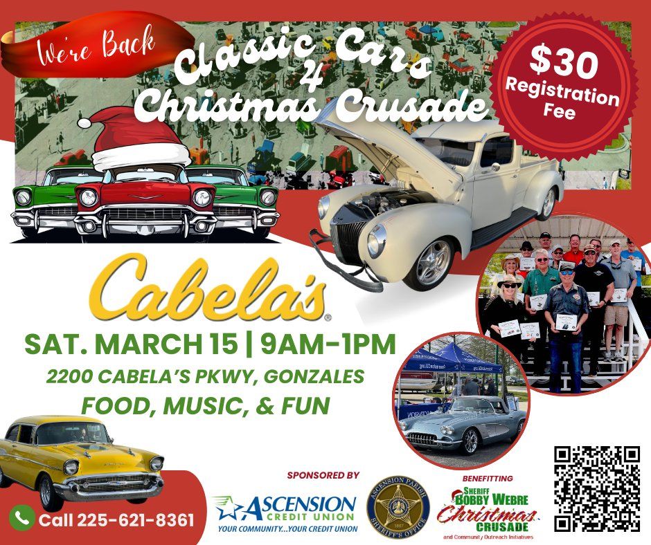 Classic Cars for Christmas Crusade