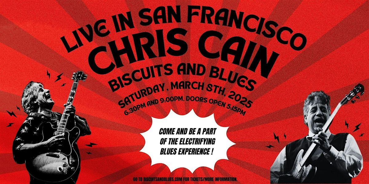 Chris Cain Live in SF