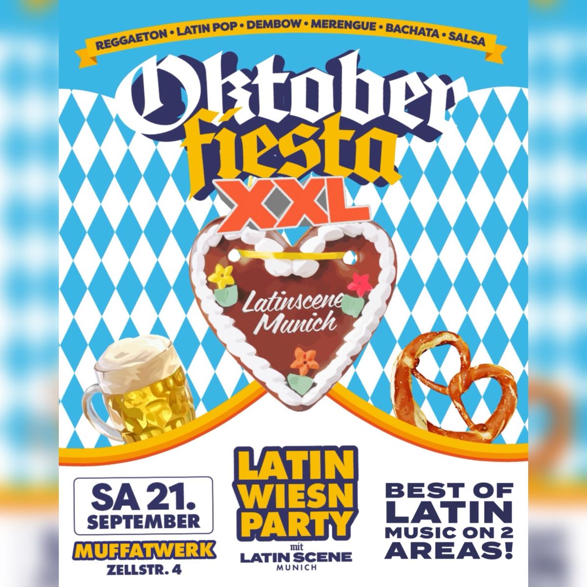 OKTOBER FIESTA \ud83e\udd68 Party auf 2 Areas - MUFFATWERK