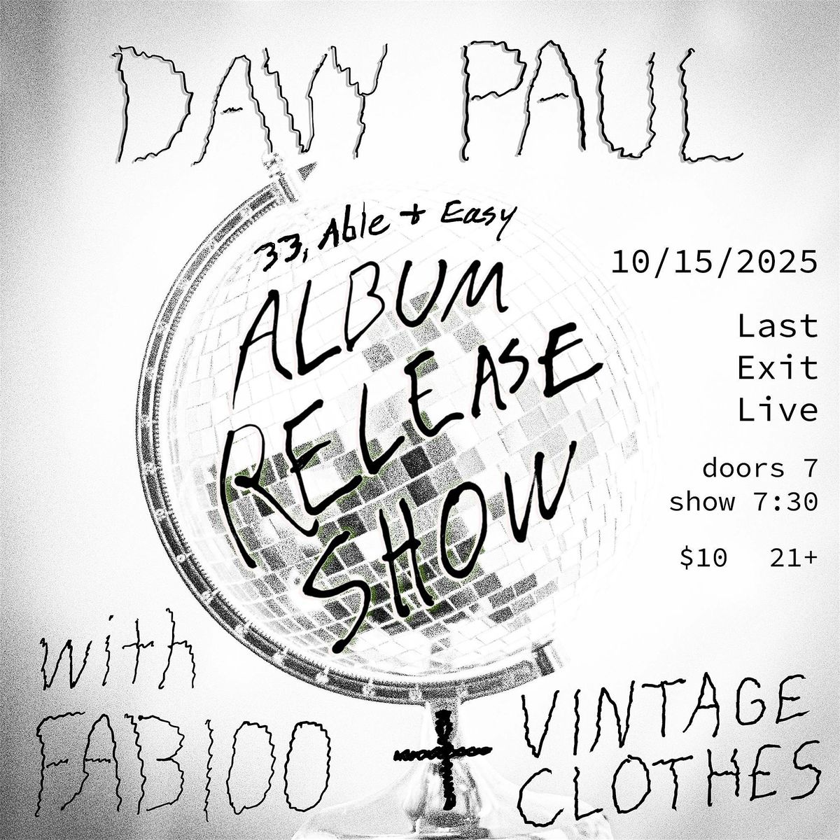 Davy Paul - Album Release Show