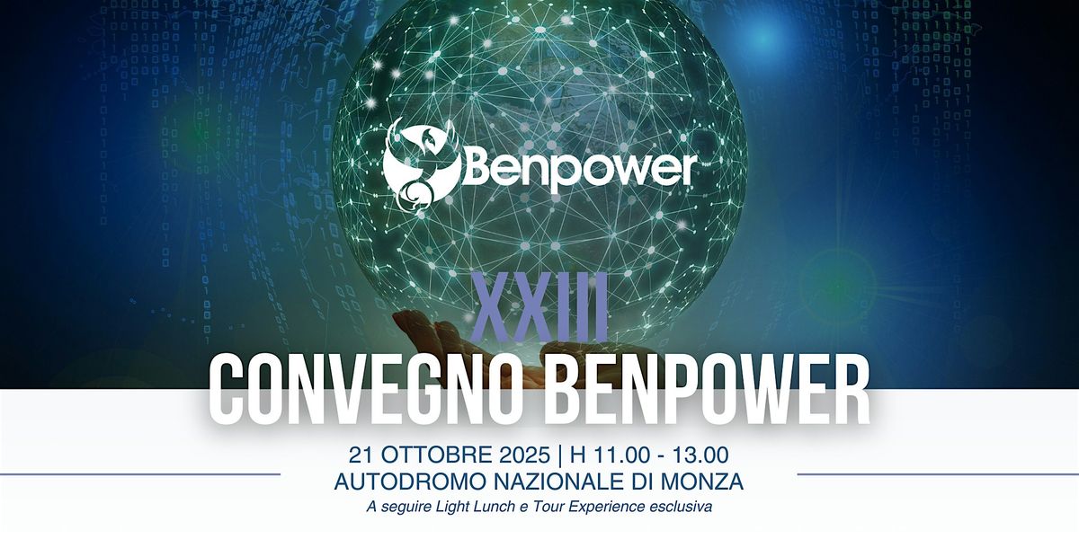 XXIII Convegno Benpower