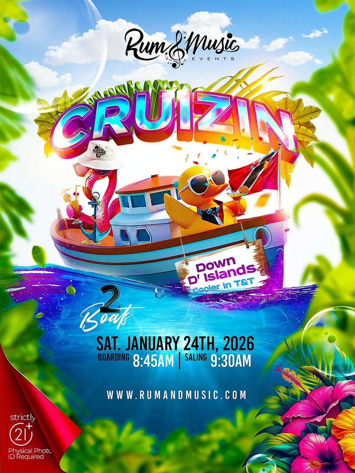 Rum and Music "CRUIZIN" Down D Islands