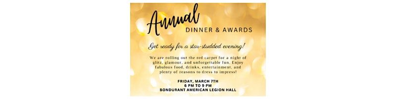 Bondurant Chamber Annual Dinner & Awards