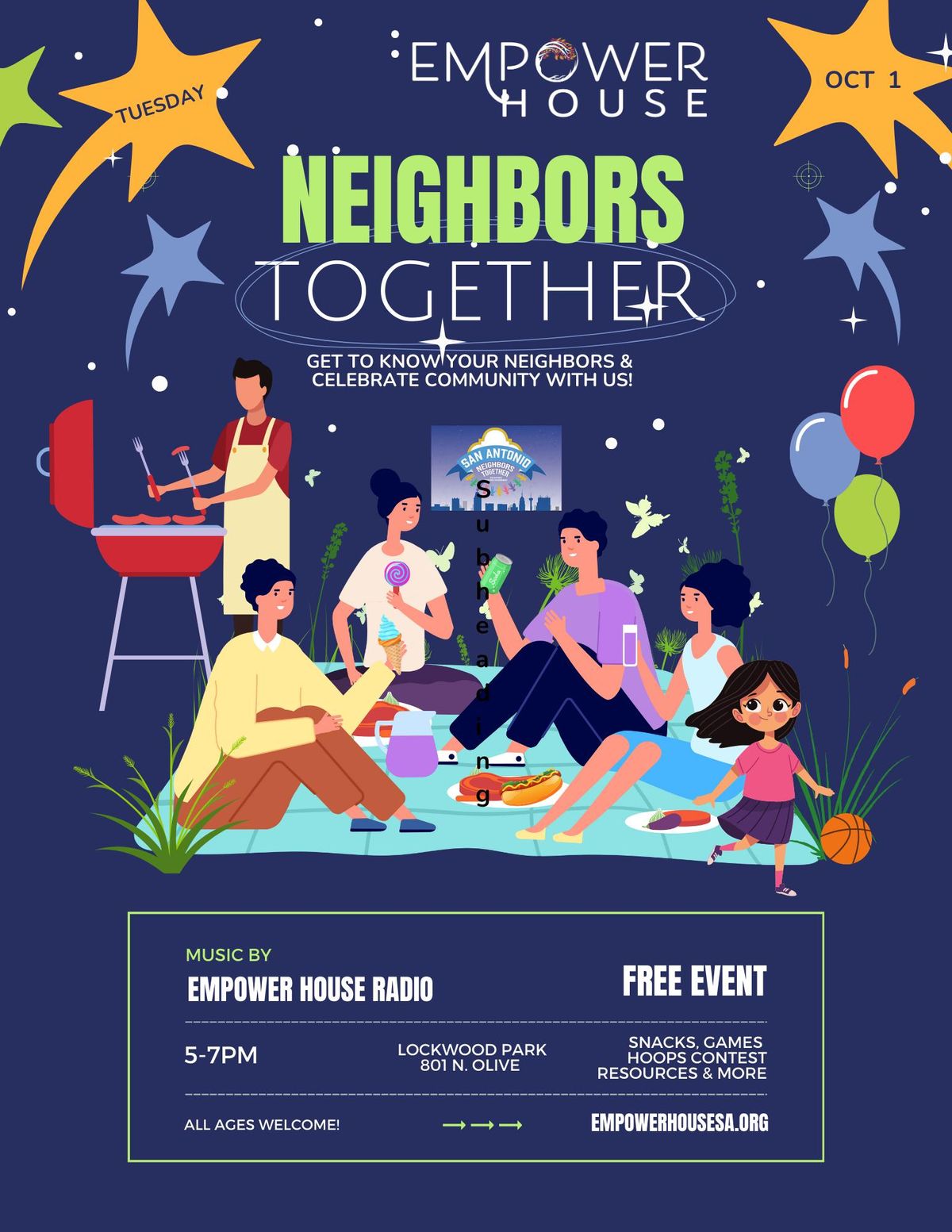 Empower House Neighbors Together@ Lockwood Park