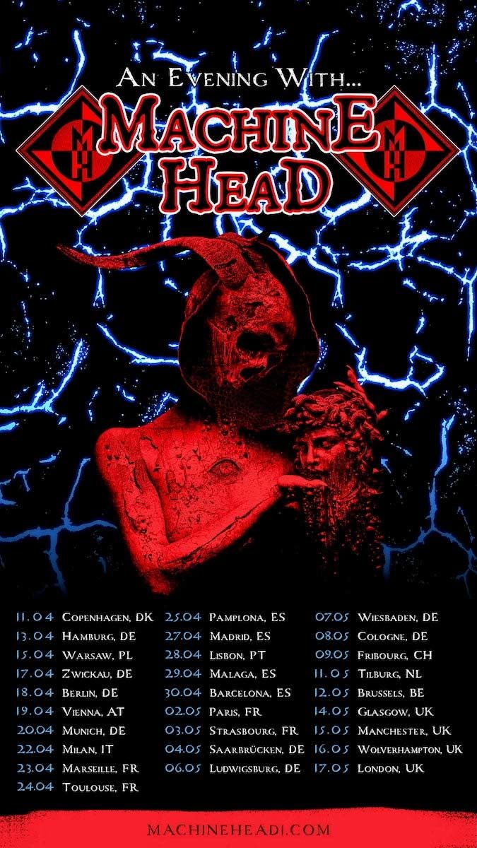 An Evening with Machine Head Glasgow Tickets
