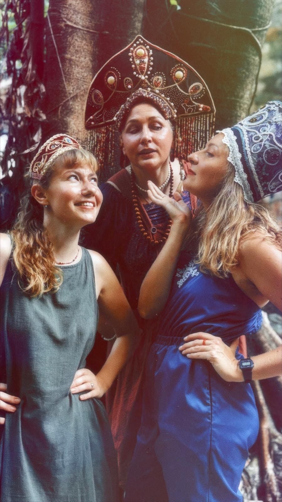 Kokoshnik headdress workshop