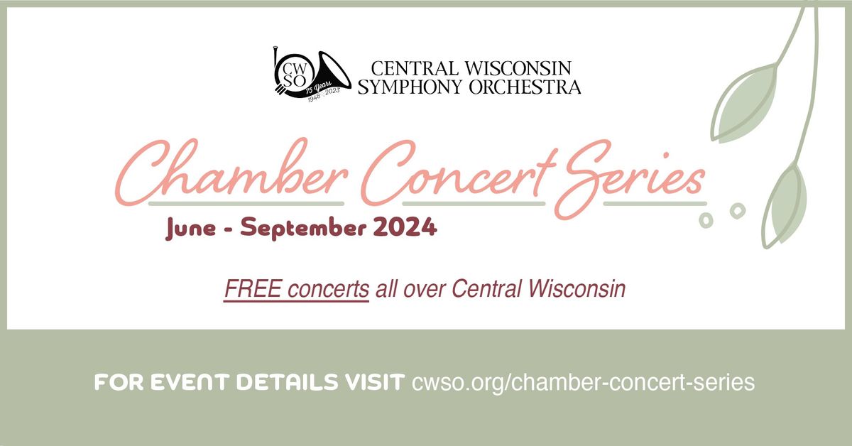  CWSO Chamber Concert at Monk Botanical Gardens 