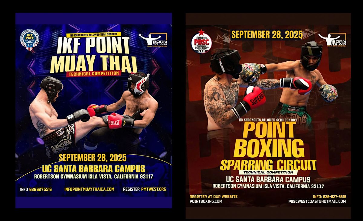 IKF POINT MUAY THAI AND PBSC POINT BOXING - UC SANTA BARBARA