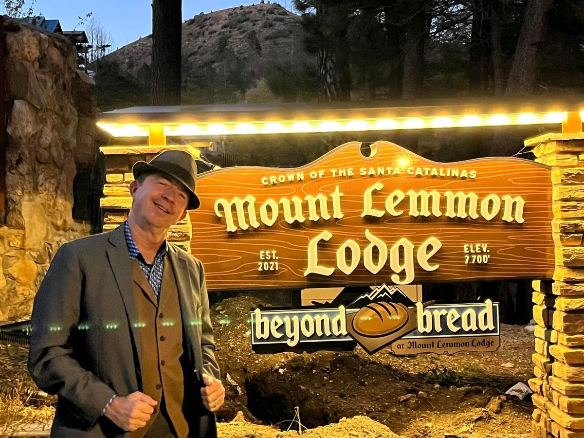 John Hughes at Mount Lemmon Lodge 