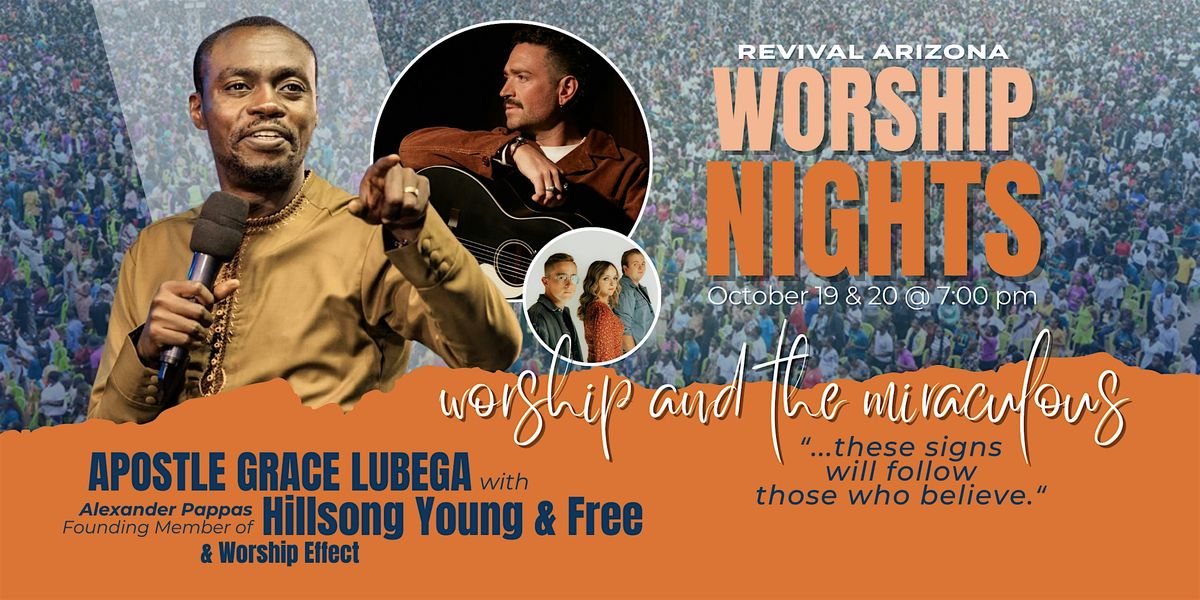 Apostle Grace Lubega and Alexander Pappas of Hillsong Young & Free