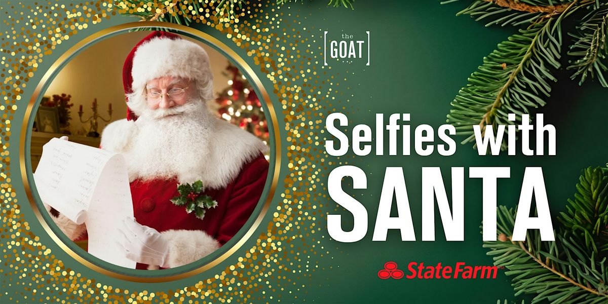 Selfies with Santa at The Goat in Murfreesboro