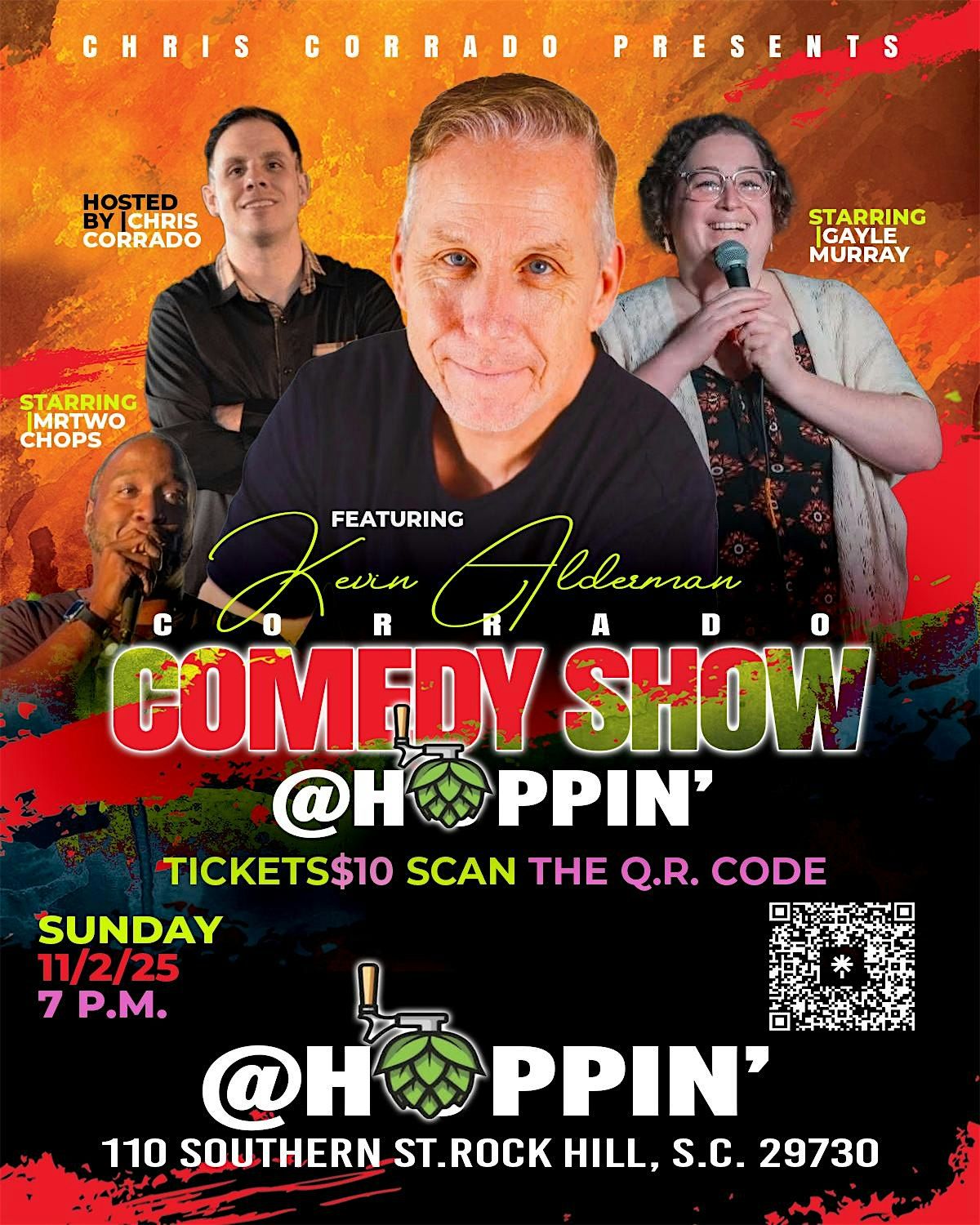 Corrado Comedy Show @ Hoppin': 11\/2\/25