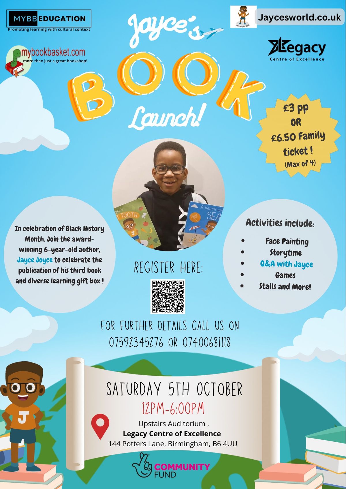 Jayce\u2019s Book Launch and Storytime Plus Event 