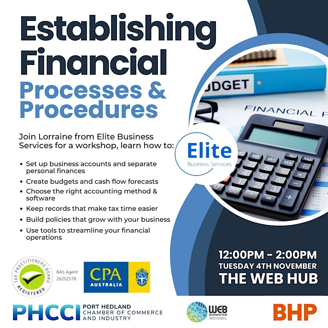 FINANCIAL PROCESSES WORKSHOP