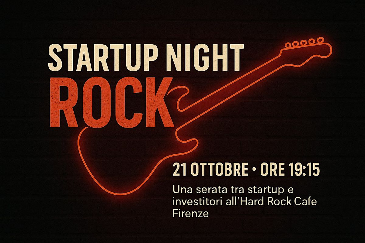 STARTUP NIGHT ROCK @ Hard Rock Caf\u00e8