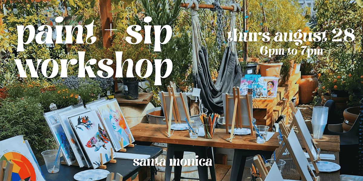 Paint + Sip