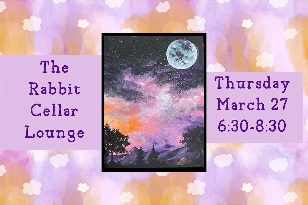 Paint and Sip At The Rabbit Cellar Lounge