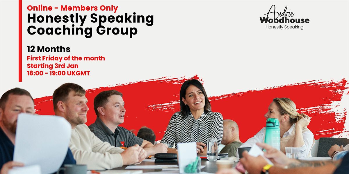 The Honestly Speaking Coaching Group - 12 Month Online Members Program