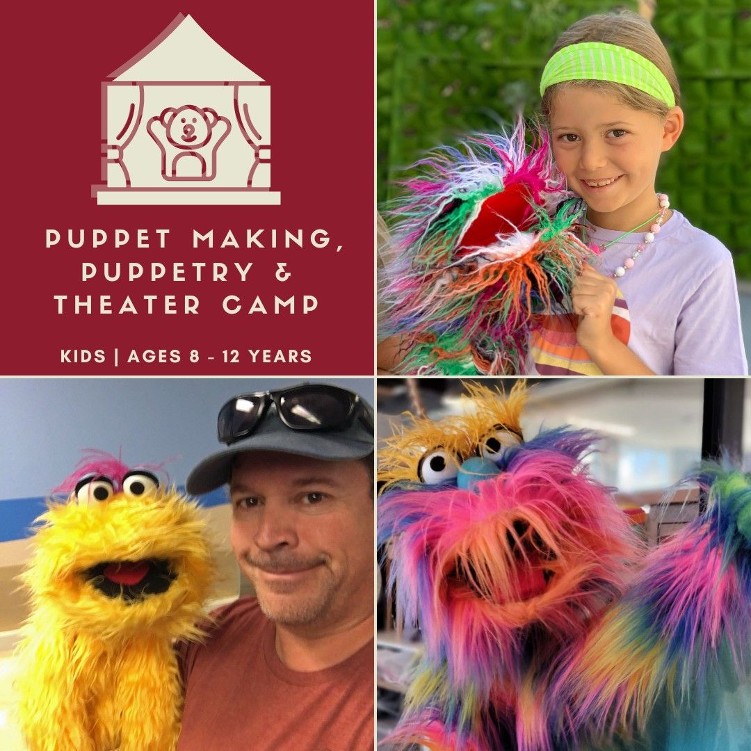 Kids Puppetry & Theater Summer Camp | 8-12yrs
