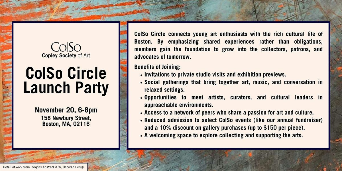 Co|So Circle Launch Party