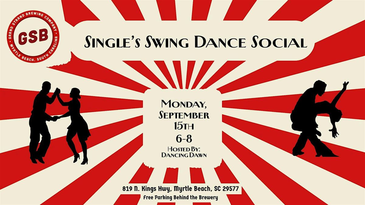 Grand Strand Brewery:Single's Swing Dancing Social