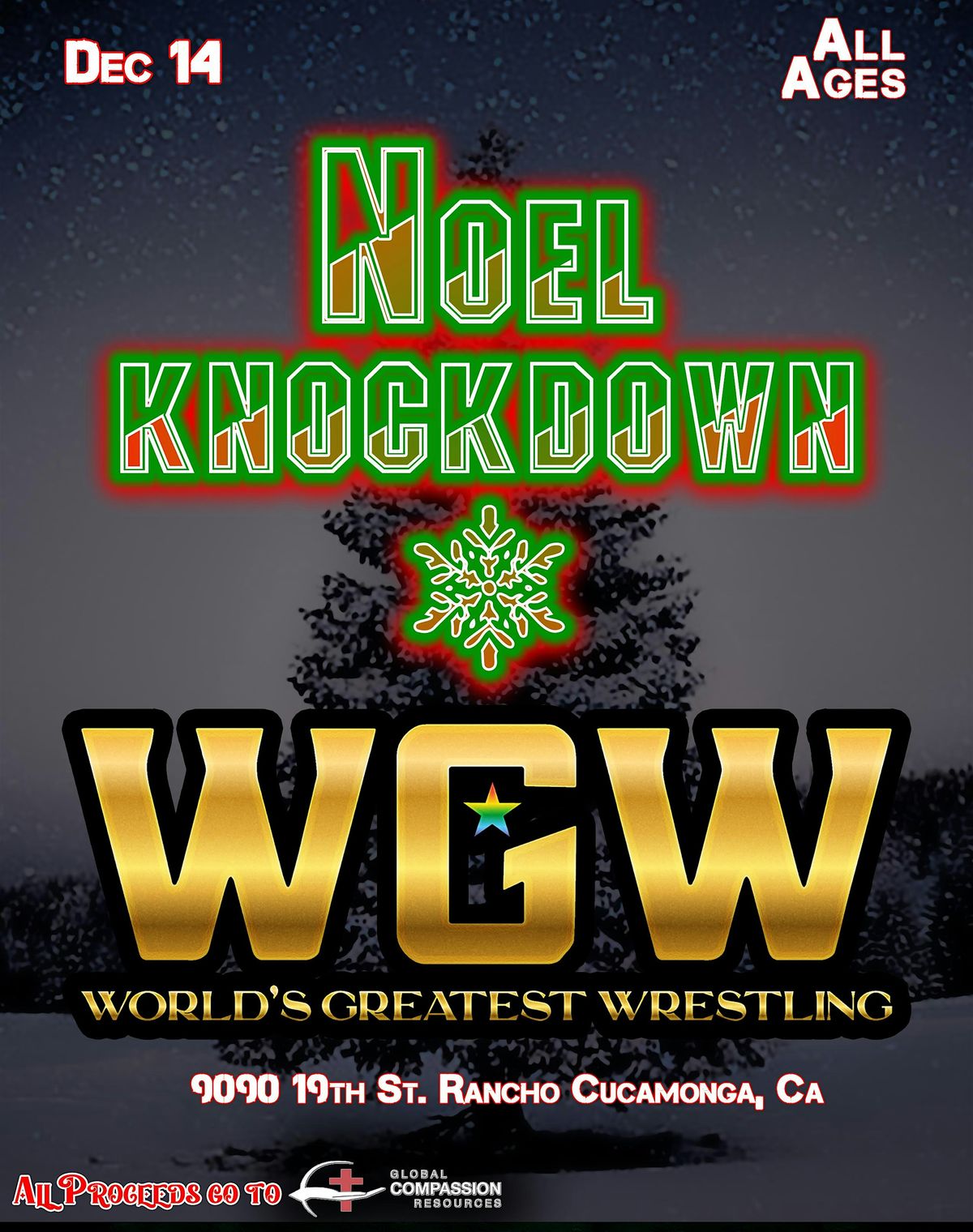 World's Greatest Wrestling: Noel Knockdown