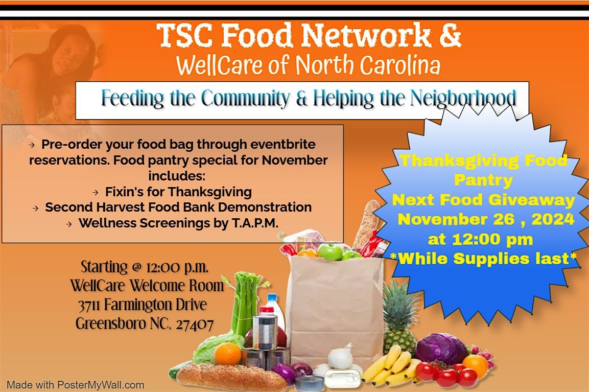 WellCare Thanksgiving Food Pantry