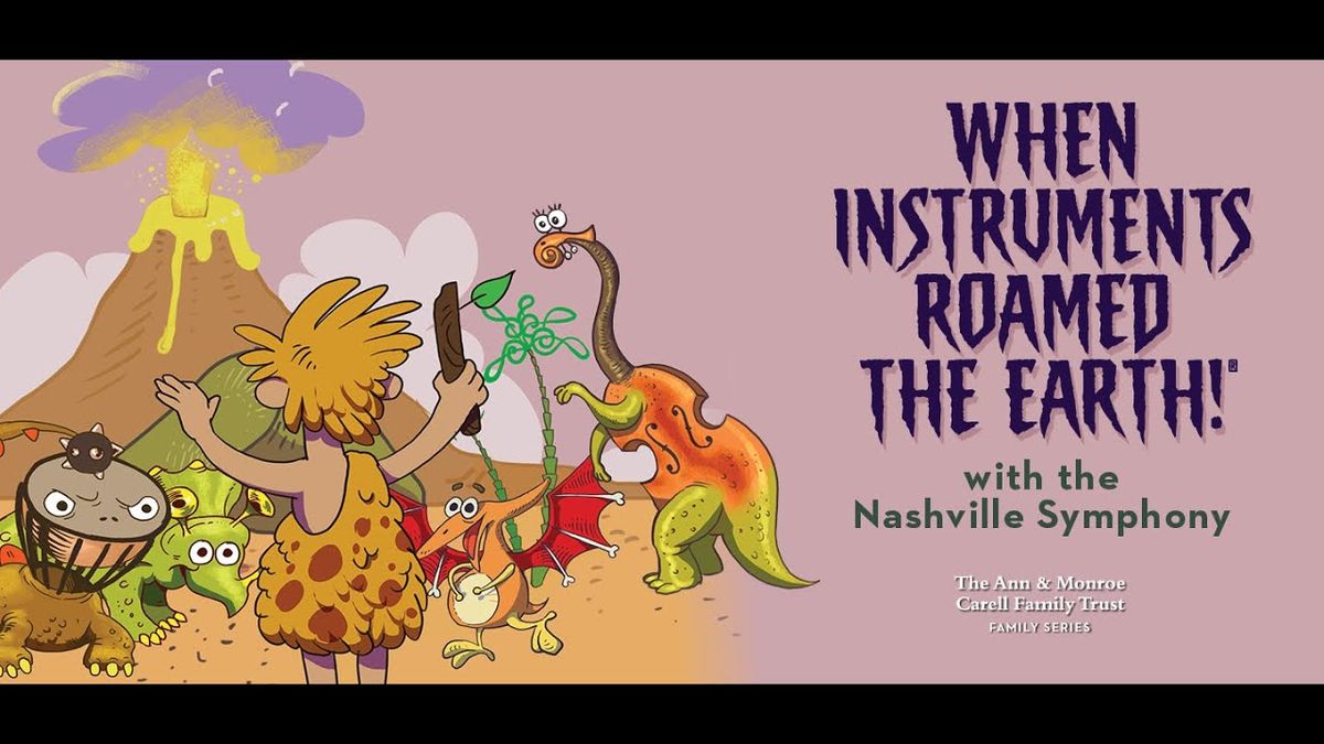 When Instruments Roamed the Earth at Jones Hall at Wortham Center