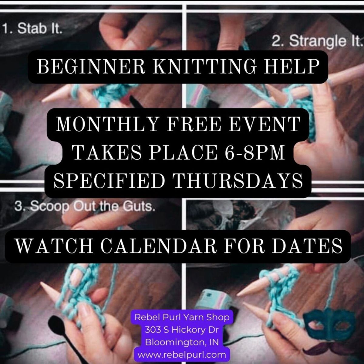 Beginner Knit Night