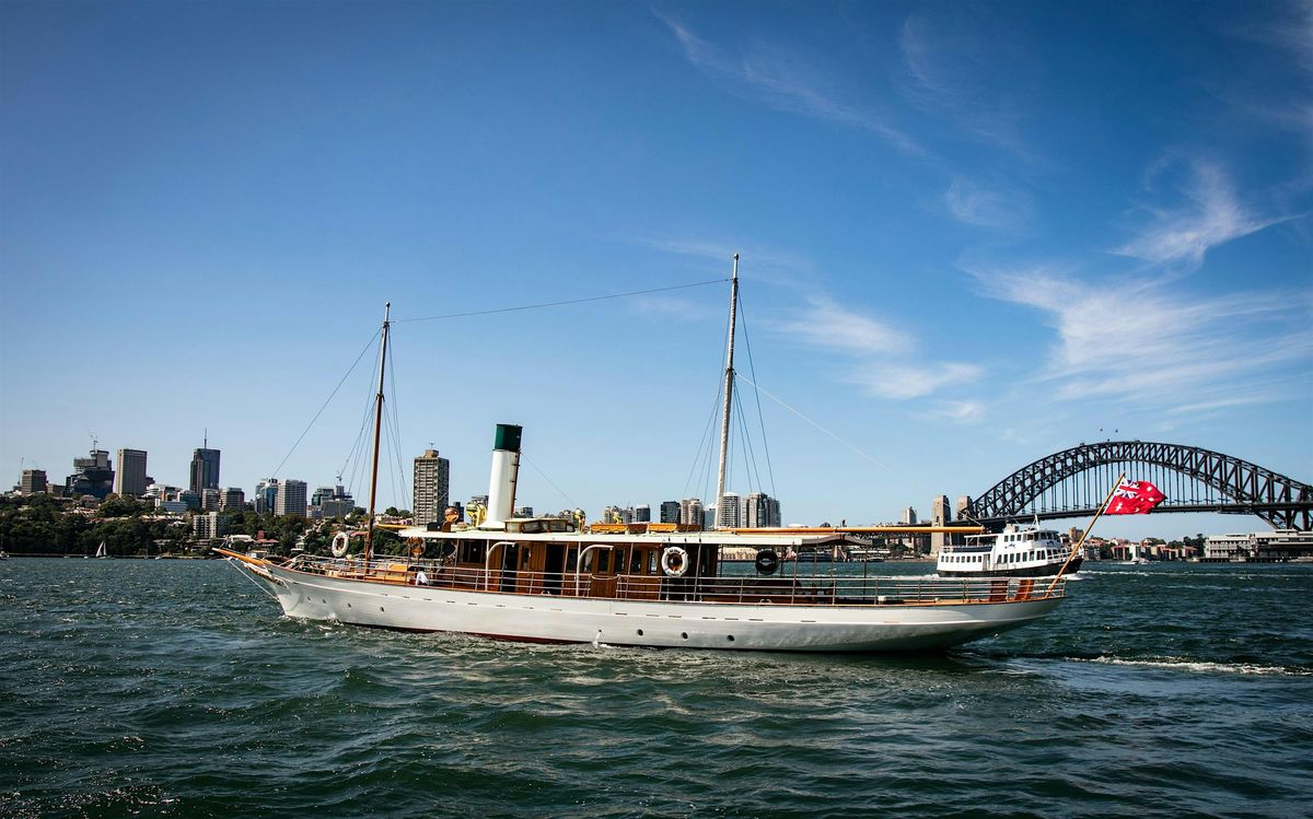 Sydney Harbour Cruise on a historic steam yacht - Ena