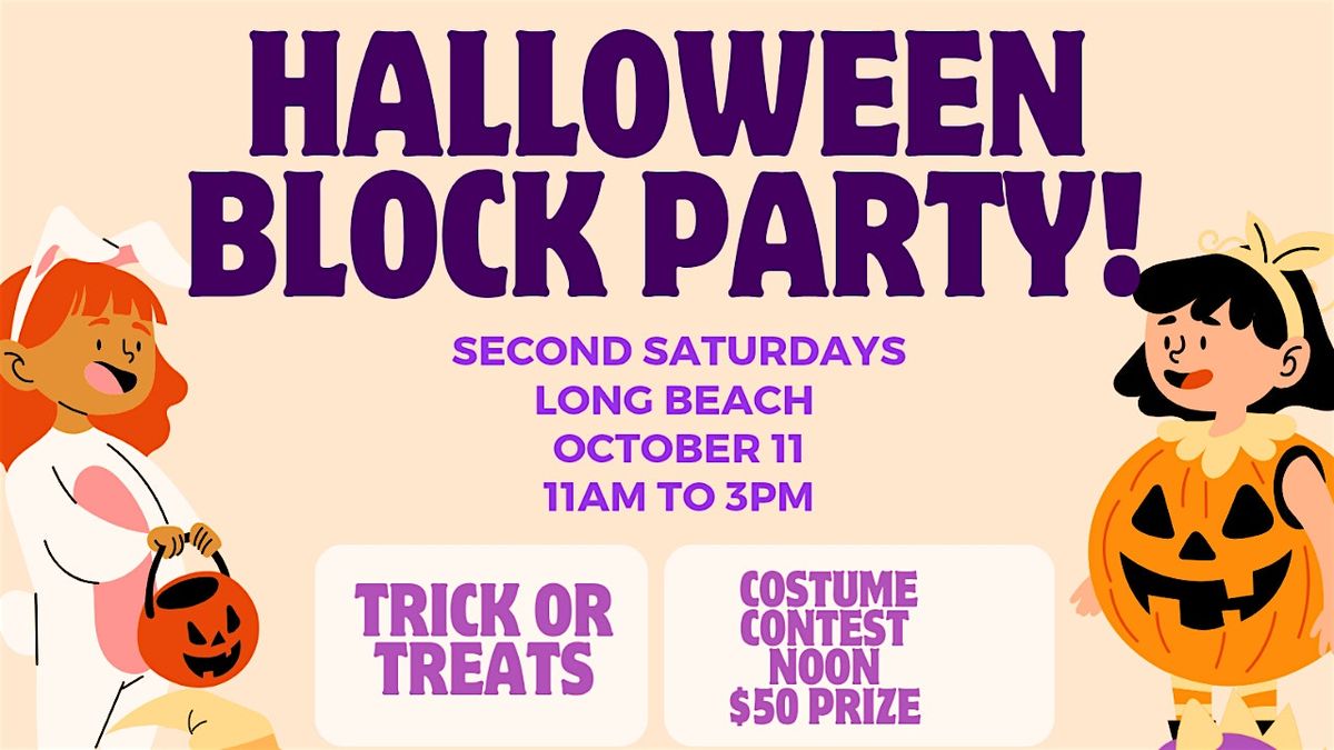 Halloween Block Party Long Beach