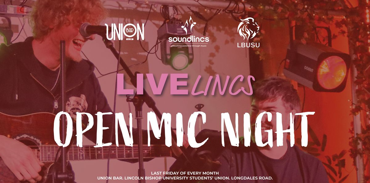 Live Lincs - An Open Mic