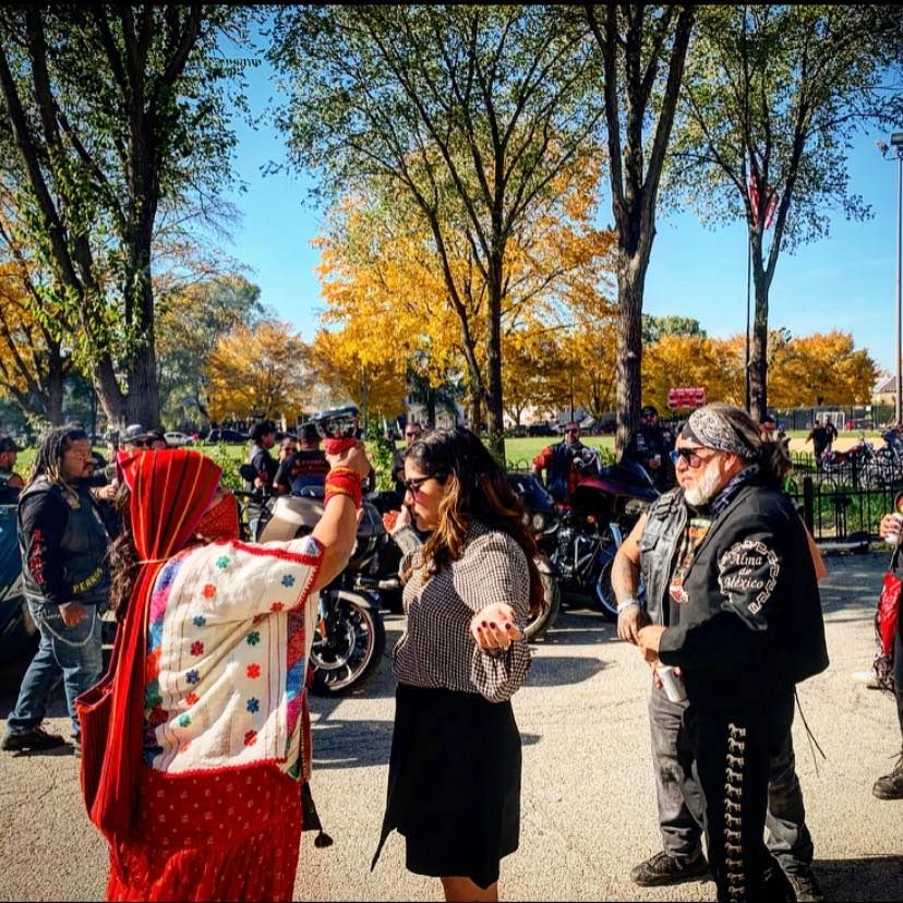 Annual Back of the Yards D\u00eda de los Muertos Motorcycle Run 2024