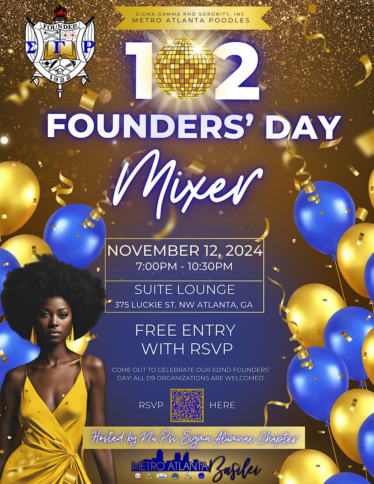 Metro Atlanta Founders\u2019 Day Mixer