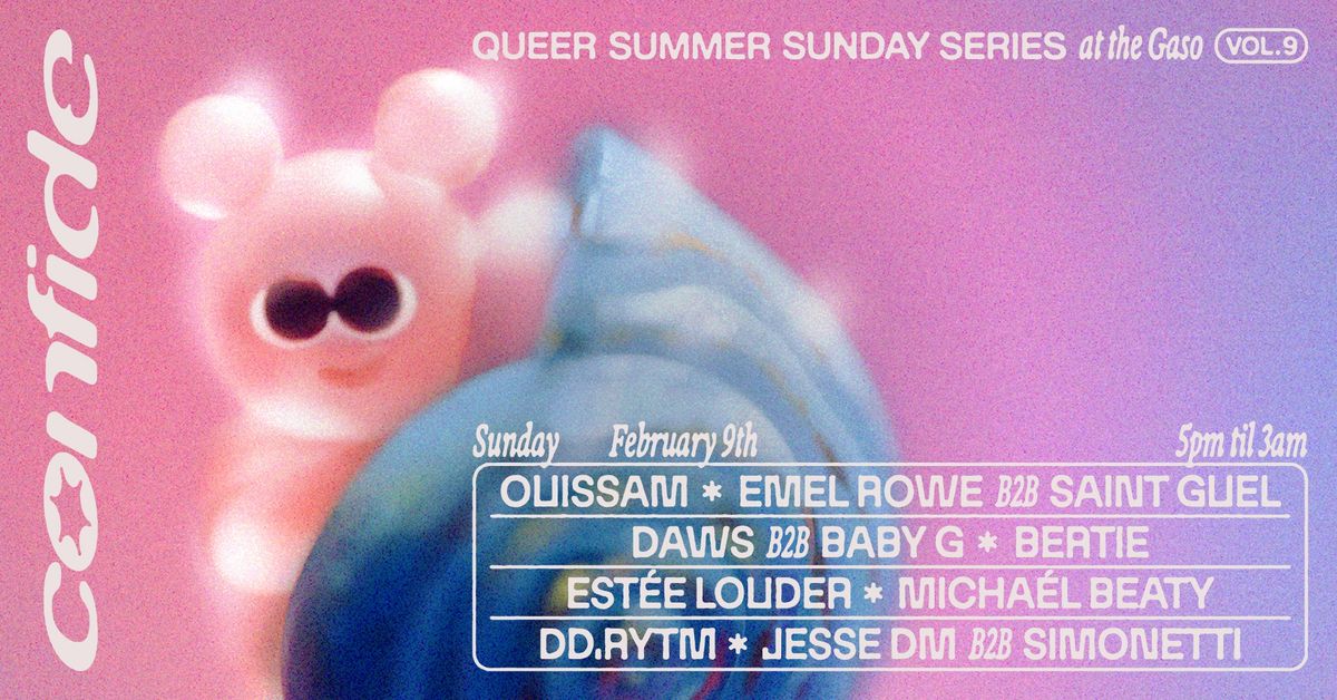 CONFIDE Queer Summer Sunday Series \u263c Vol. 9