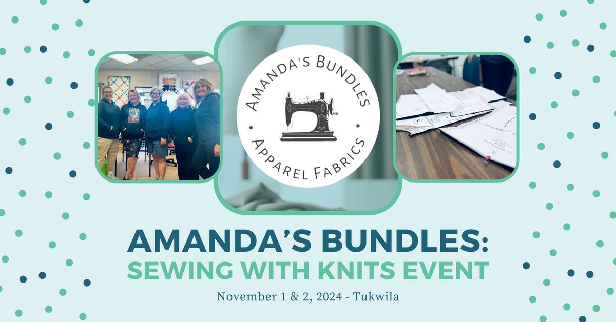 Amanda's Bundles: Sewing with Knits Event