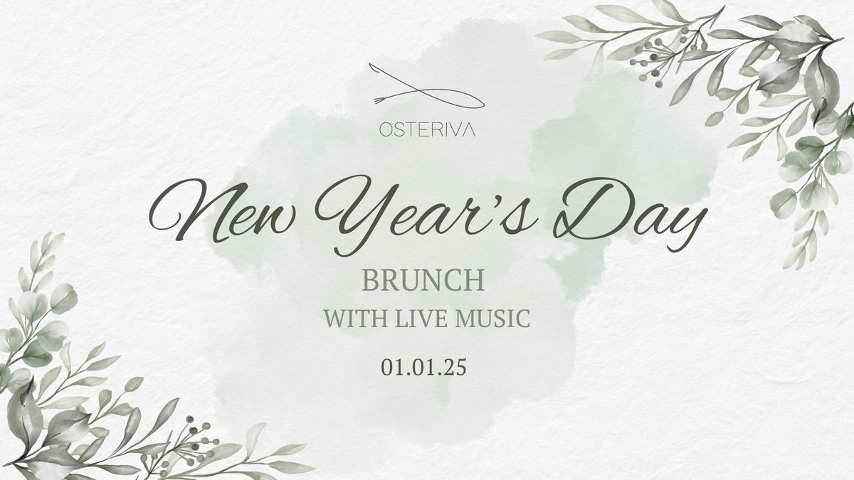 New Year's Day Brunch & Live Music | @ Osteriva Restaurant