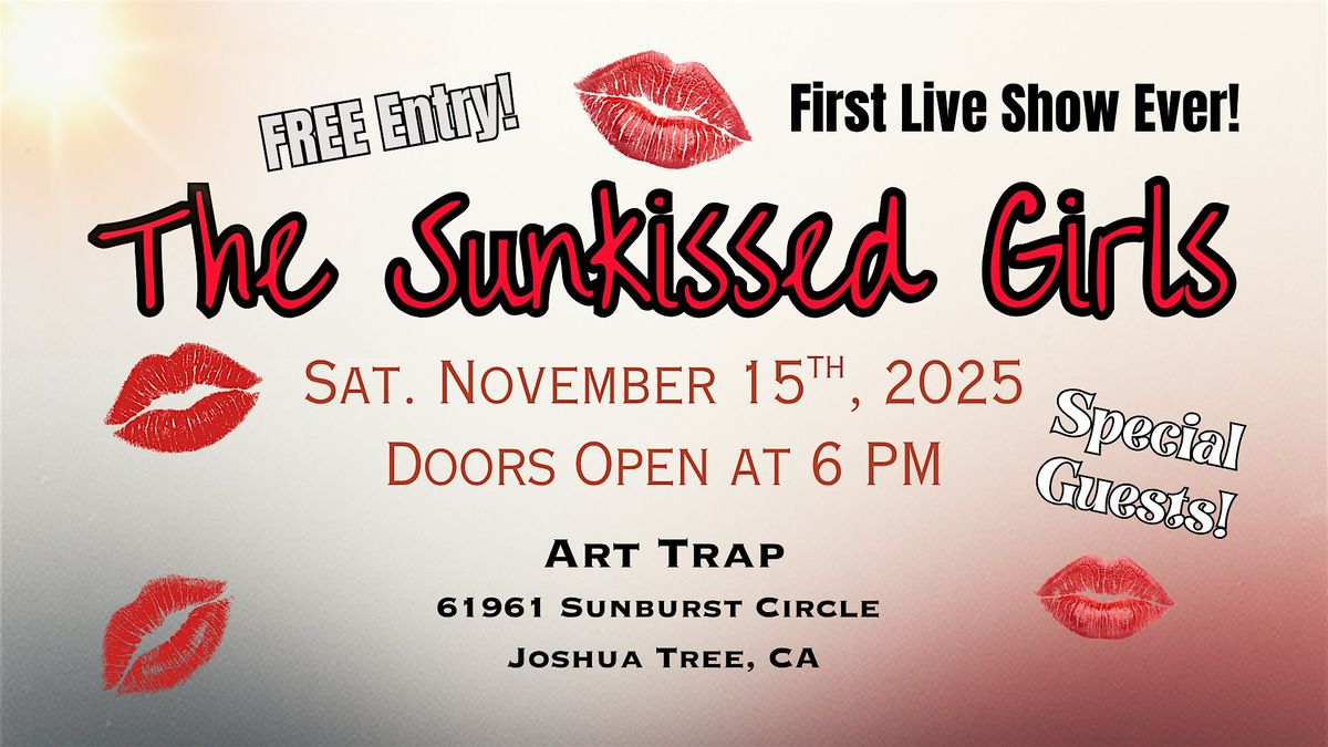 The Sunkissed Girls - Live Music at Art Trap! FIRST SHOW EVER!