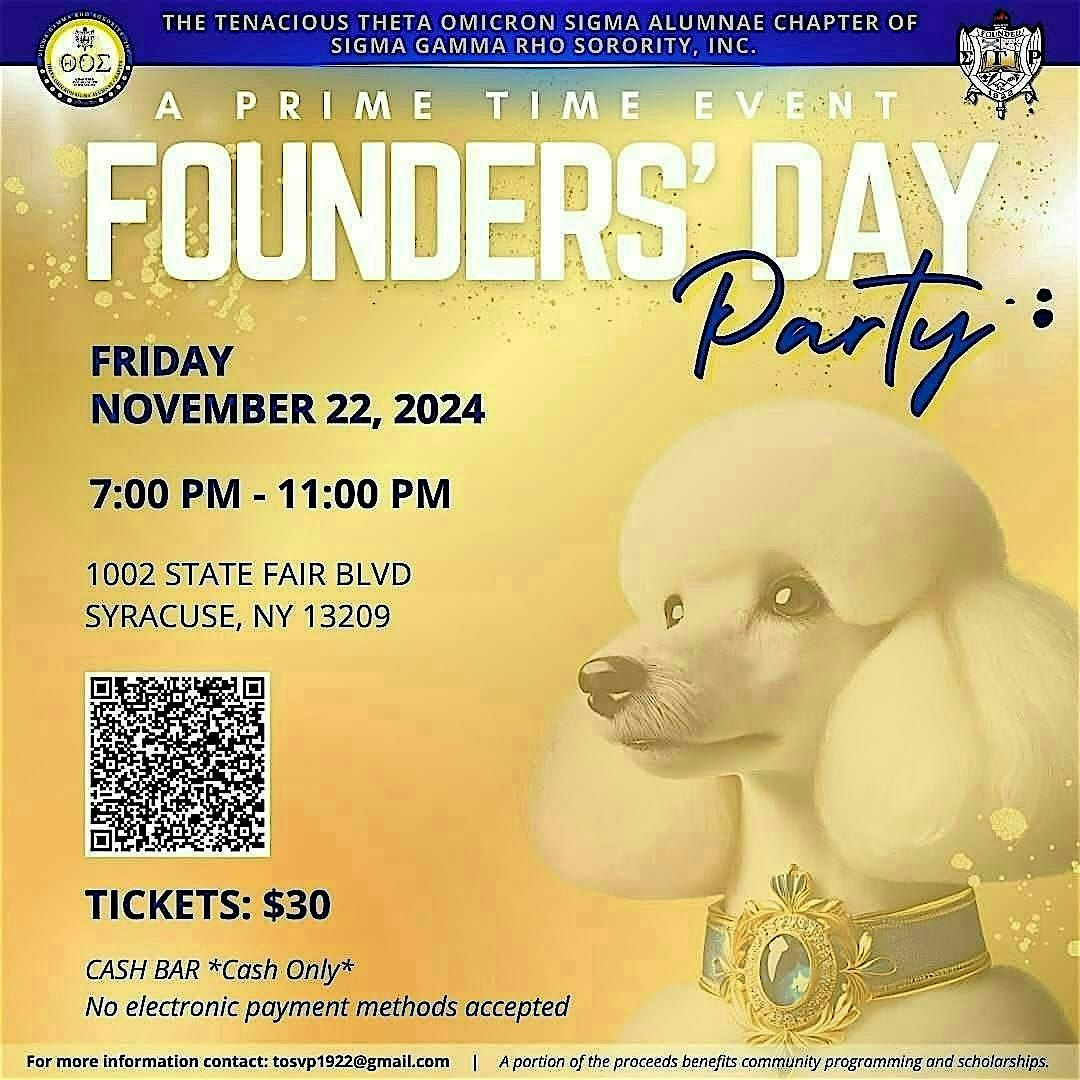 Sigma Gamma Rho Sorority, Inc. Founders' Day Party!