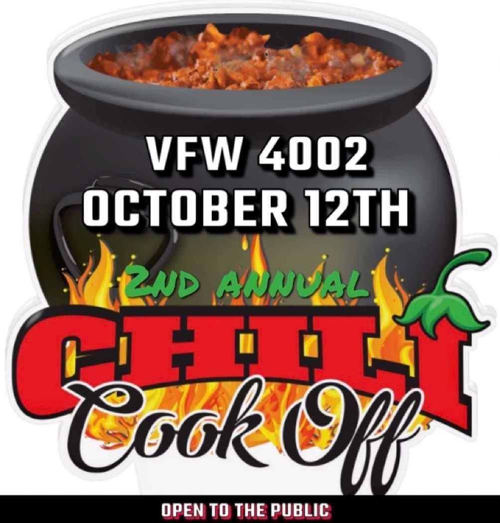 VFW Post 4002 2nd Annual Chili Cook Off