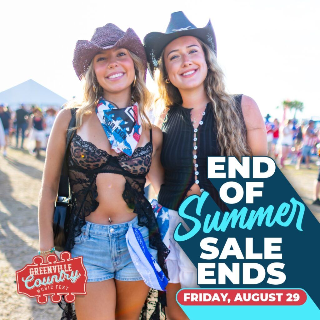 Greenville Country Music Fest: Zach Top  Koe Wetzel  Muscadine Bloodline  & Travis Tritt - 2 Day Pass
