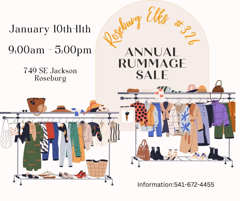 Elks Annual Rummage Sale