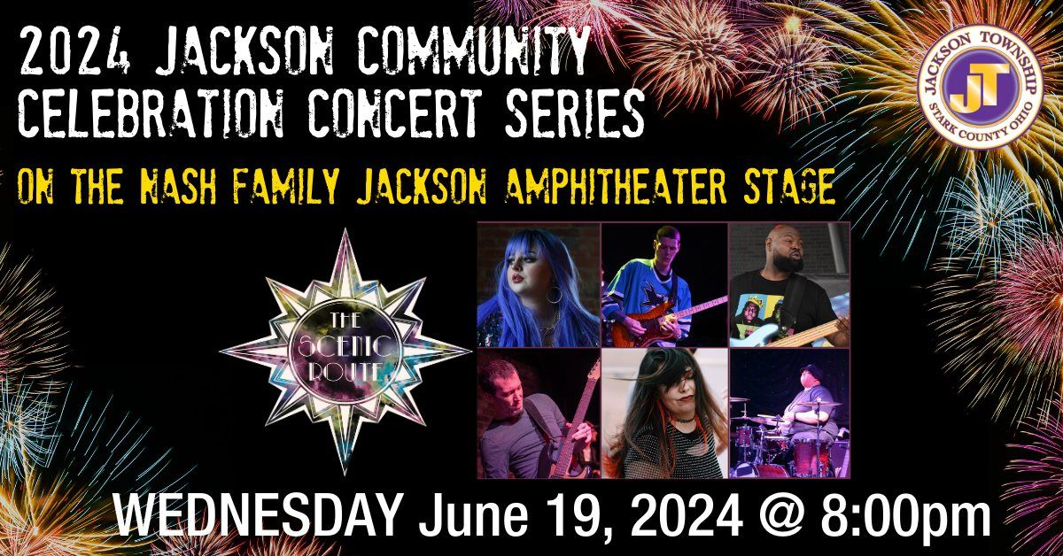 Wednesday 6\/19 - Community Celebration Concert - THE SCENIC ROUTE [FREE]