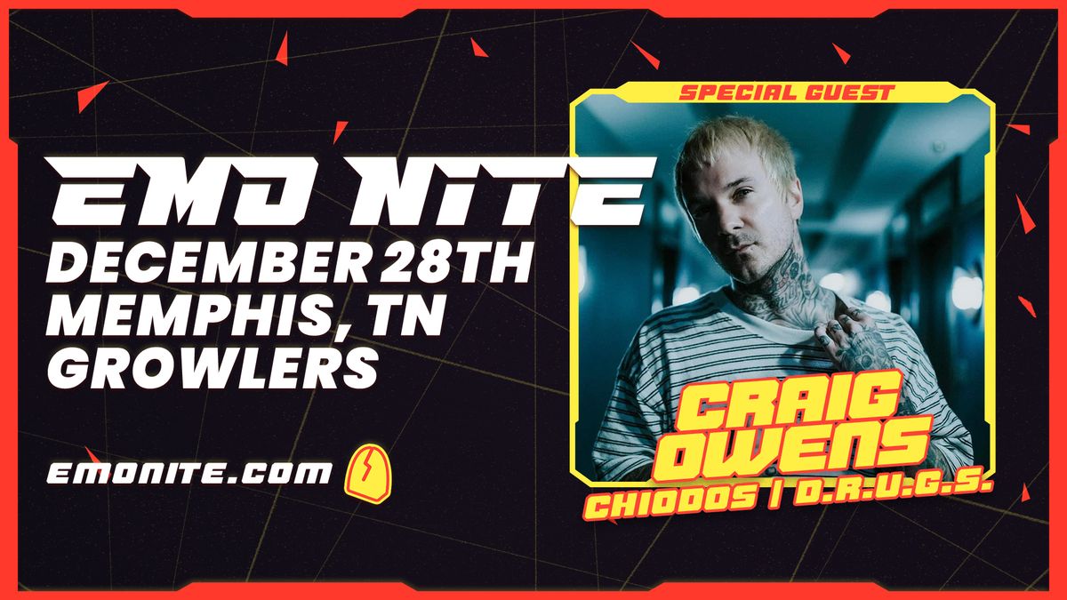 Emo Nite feat Craig Owens at Growlers - Memphis,TN