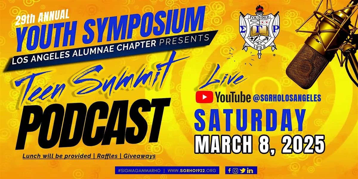 2025 Sigma Gamma Rho Annual Youth Symposium - Los Angeles