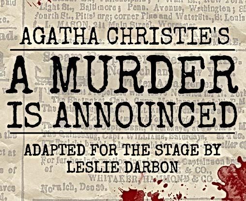 Agatha Christies A Murder is Announced