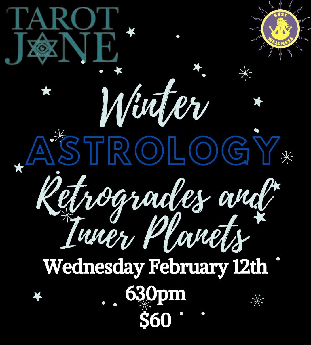 Winter Astrology: Retrogrades and Inner Planets