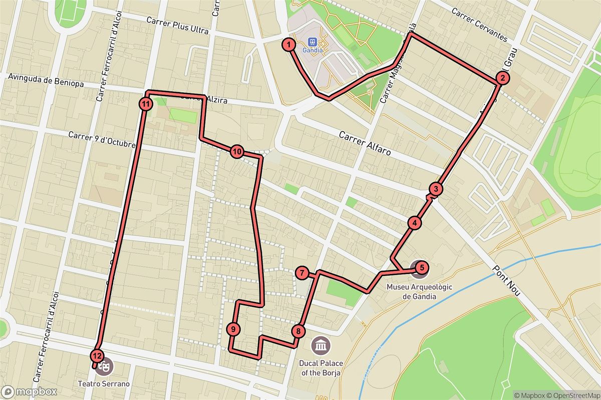 Gandia Audio Tour: Historical Gems of Centre Hist\u00f2ric